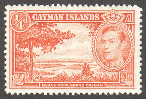 Cayman Islands Scott 100 Mint - Click Image to Close